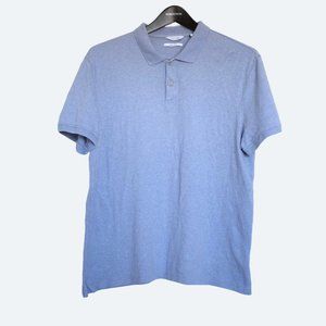 COPY - Calvin Klein Men's Liquid Touch Polo, Serenity, Large